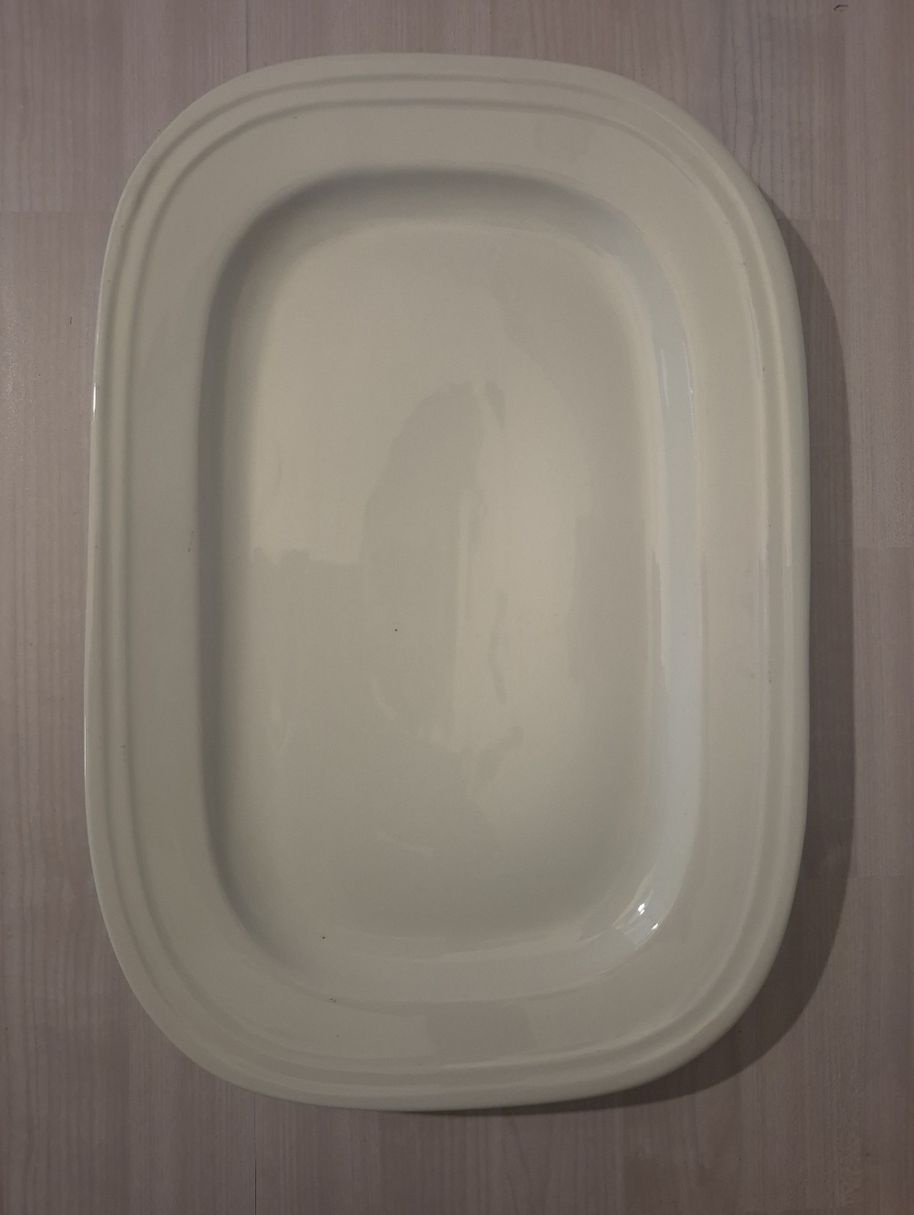 Spirit Soho Fairwinds China White Oval Serving Platter